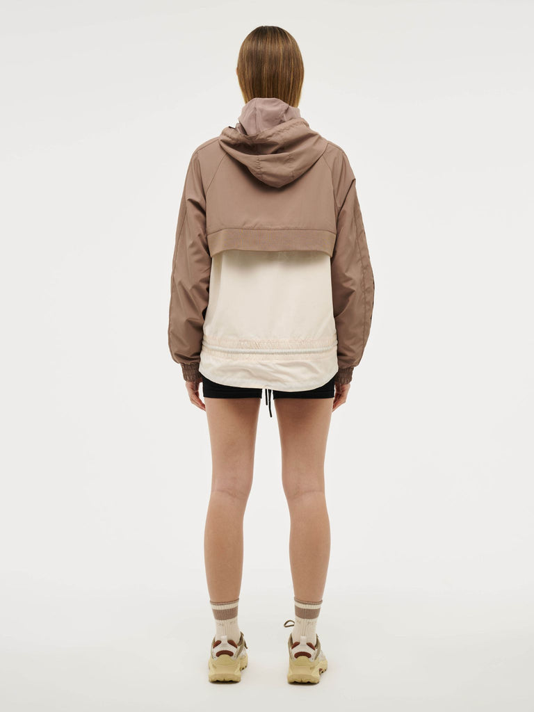 Man Down Jacket in Taupe