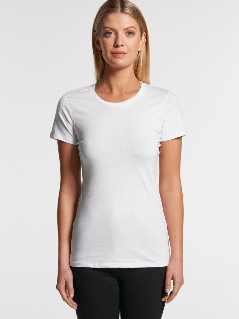 Women's Wafer Tee - White