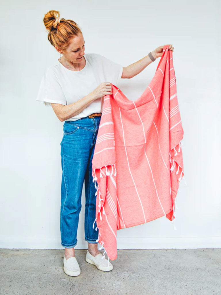 Classic Turkish Towel - Watermelon