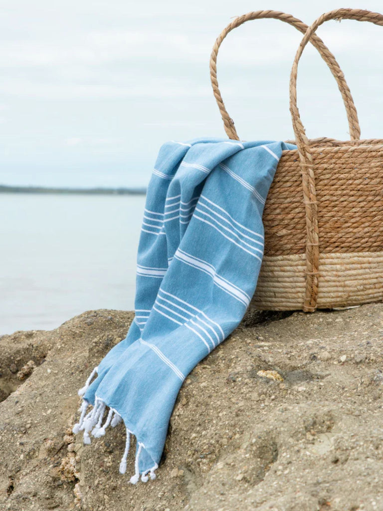 Classic Turkish Towel - Aegean Blue