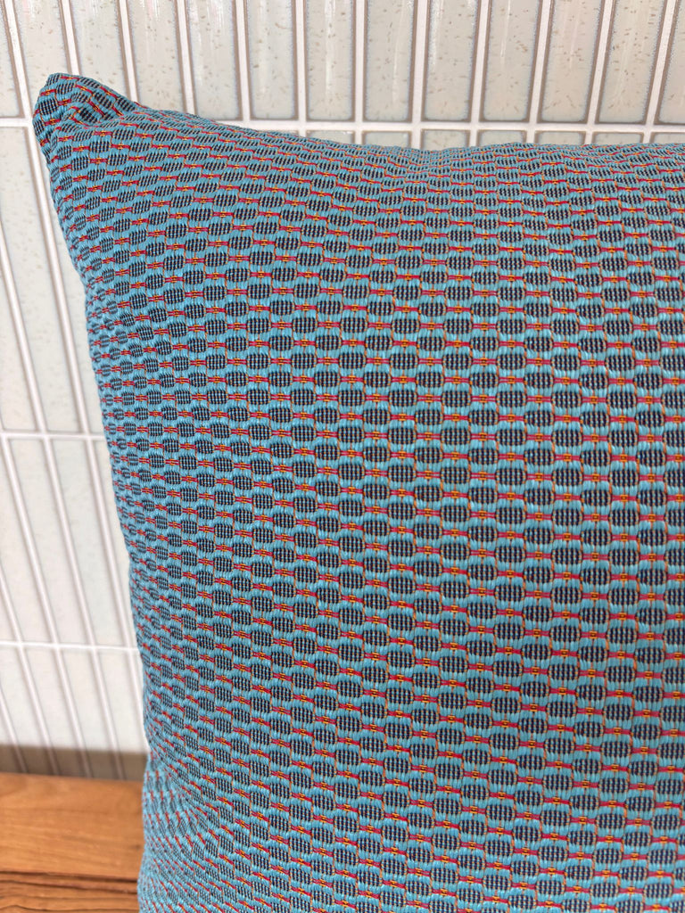 Outdoor Cushion - Coral Blue