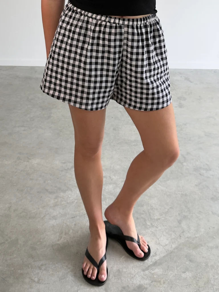 Gingham Shorts - S/M