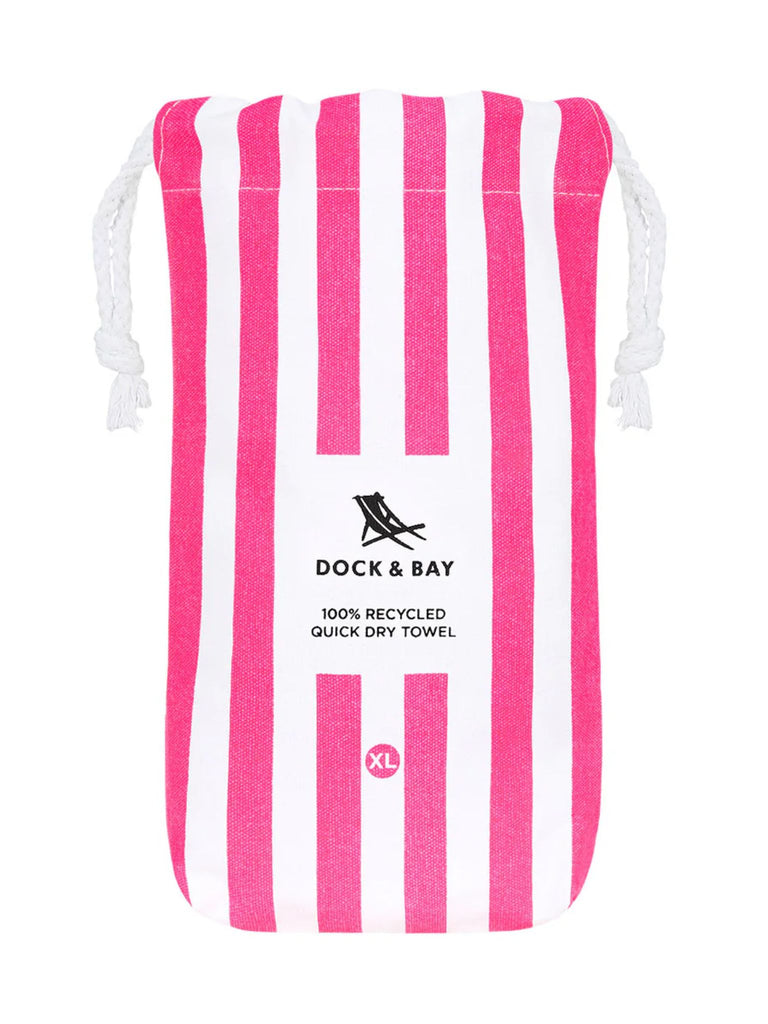 Cabana Beach Towel XL - Phi Phi Pink