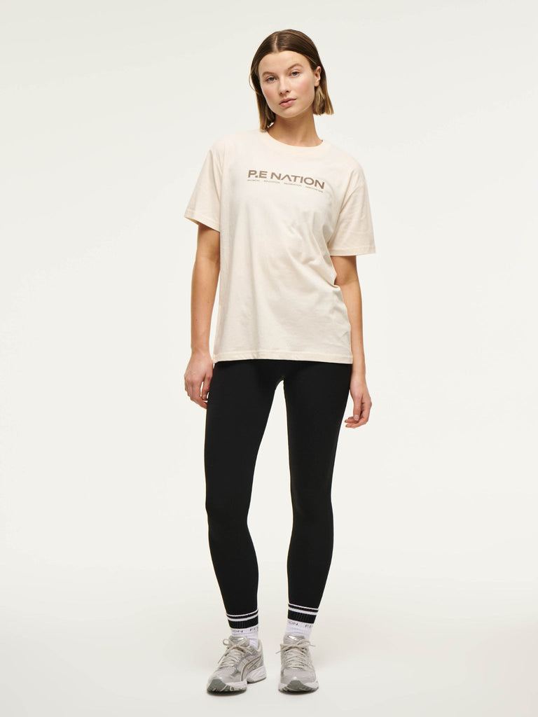 Aero SS Tee in Whisper White