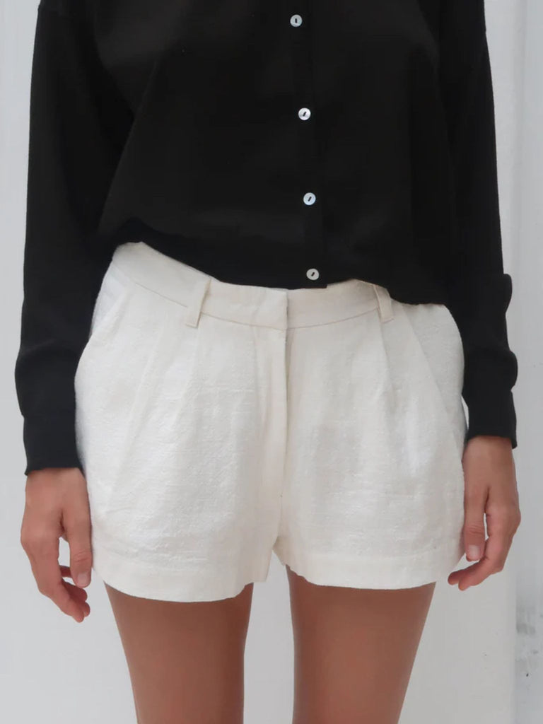 Tailored Shorts - Beiged