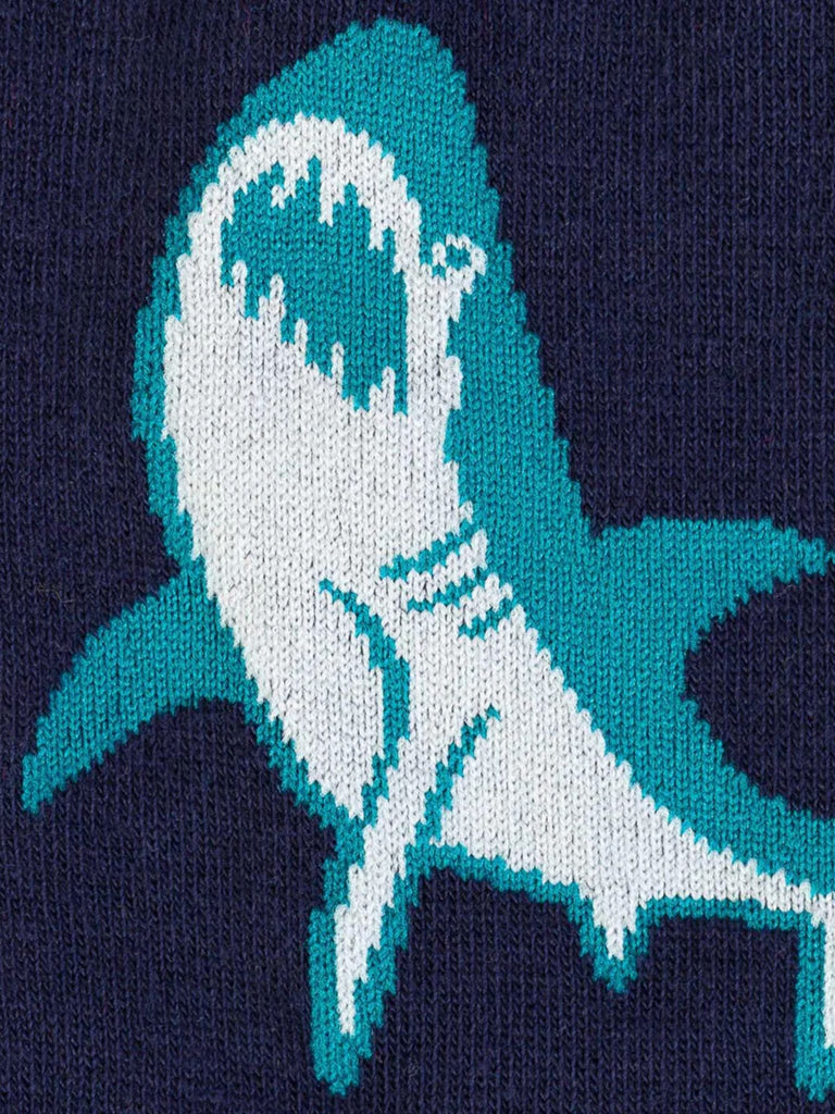 'Shark Attack' - Men's Crew Socks