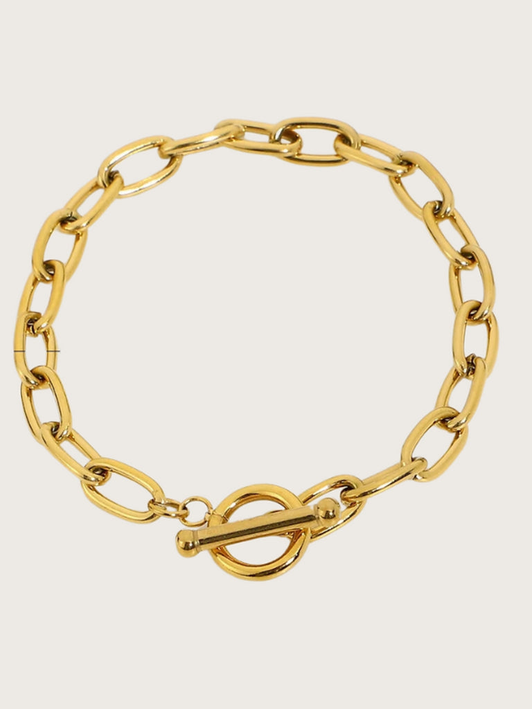 Kelly Chain Bracelet - 18k Gold Plated