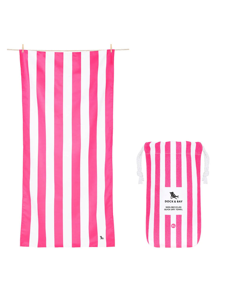 Cabana Beach Towel XL - Phi Phi Pink